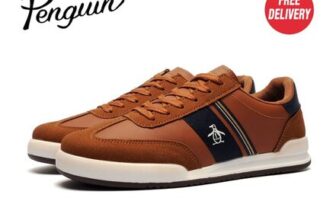Original Penguin Gaz Legacy II Mens Trainers Tan