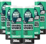 Original Source Mint and Tea Tree Shower Gel, Pack of 6 x 250 ml 10% off voucher on s&s £4.50-£5.70