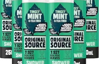Original Source Mint and Tea Tree Shower Gel, Pack of 6 x 250 ml 10% off voucher on s&s £4.50-£5.70