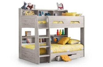 Orion Bunk Bed Single Grey Oak