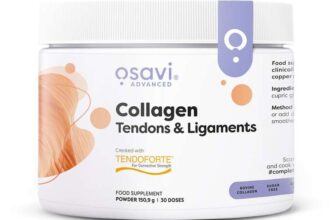 Osavi Collagen Tendons & Ligaments 150.9 g Powder TENDOFORTE Collagen Peptides for Strong, Flexible Tendons & Ligaments
