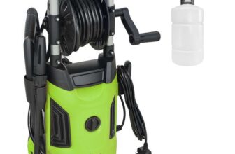 Outsunny 1800W High Pressure Washer, 150 Bar Pressure, 420 L/h Flow – Sold & Shipped by Aosom MHSTAR UK