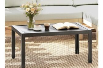 Outsunny Outdoor Side Table Garden Table