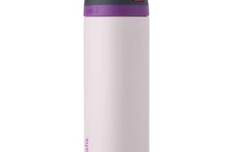 Owala FreeSip Insulated Stainless Steel Water Bottle with Straw, Leak Proof, BPA-Free, 710ml, Dreamy Field
