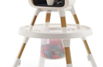 Oyster Home 4-in-1 High Chair – Fossil