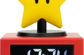 PALADONE Super Mario Super Star Icon Alarm Clock – Free C&C