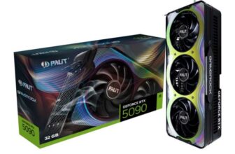 PALIT NVIDIA GeForce RTX 5090 32GB GAMEROCK OC