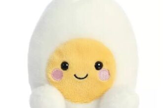 PALM PALS Bobby Egg Soft Toy – White