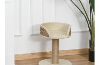 PAWHUT Cat Tree Cat Scratching Post