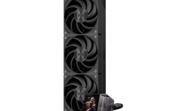 PCCOOLER AIO CPU Cooler Liquid Cooler – 3 Pack F5 R120 Case Fans (with code) CPS GAMING / FBA