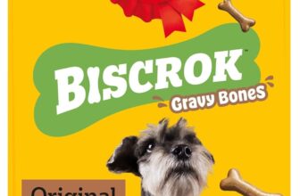 PEDIGREE BISCROK Gravy Bones Adult Dog Treats Original Biscuits 12 x 400g