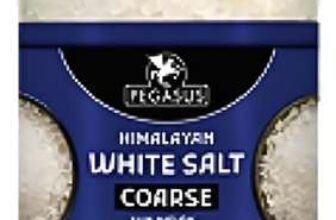 PEGASUS White Coarse Salt 800g Pure, Non-Iodised, Natural Cooking Salt for Seasoning & Baking No Additives £1.12 / £1.25 S&S