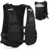 PELLOR Hydration Running Vest, 8 Pockets, Reflective, fits chest 33-48, holds 500ml flask & 2L bladder with voucher Sold by Xunlefei / FBA