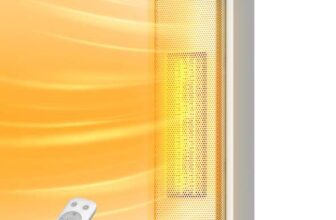 PELONIS Electric Heater, 2000W Energy Efficient Silent Space Portable Heater with 24H Timer – Sold by Amazon Resale / FBA