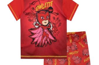 PJ Masks Short Pyjamas – Owlette ( Age 2-3 Years Upto 9-10 Years)