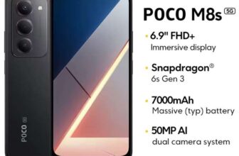 POCO M8s Global Version 5G Smartphone 8GB/256GB Snapdragon 6s Gen 3 6.9 144Hz Display 50MP Camera – Sold by POCO Official Store