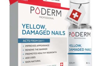 PODERM – Yellow & Damaged Nails – Improves the appearance of the nail – Clarifies, Smooths & Nourishes the nail
