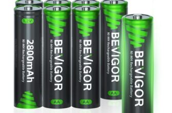 PRIME DEAL – AA Rechargeable Batteries 8 Pack Only £5.99
