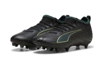 PUMA Kids 5 Match Volume Up Firm Ground Football Boots – Size 11