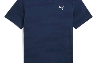 PUMA M Flex Jacquard T-Shirt – Navy Size S / Black Size XXL £10.09