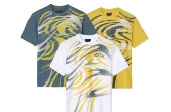 Pack of 3 Mens Running T-Shirts – Blue Yellow White