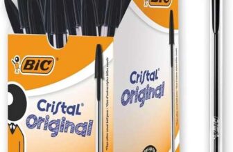 Pack of 50 BIC Cristal Original Smudge Free Ballpoint Pens