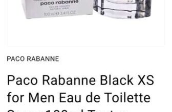 Paco Rabanne Black XS for Men Eau de Toilette Spray 100ml Tester