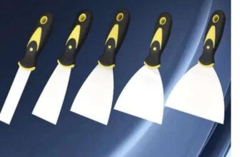 Paint Wallpaper Scraper Set, 5 Pcs (1 to 5) Stainless Steel Scraper with Soft Handle. SB Lisitingtech FBA