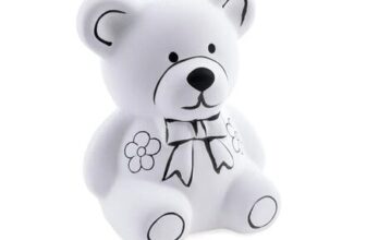 Paint Your Own Teddy Bear Money Box