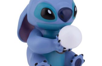 Paladone Stitch Light – Officially Licensed Lilo & Stitch Lamp, Disney Collectible Gift, Bedside Table Bedroom Night Light Decor