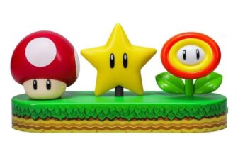 Paladone Super Mario Icon Light – Officially Licensed Mario Brothers Free Standing Desk Light