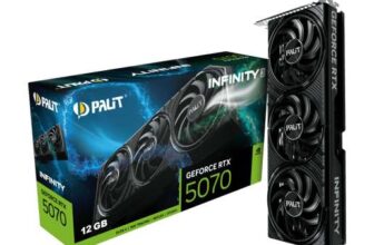 Palit GeForce RTX 5070 Infinity 3 12GB GDDR7 Graphics Card