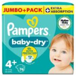 Pampers Baby Dry Jumbo Pack Nappies Various Sizes – Nectar Price