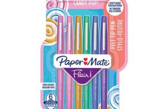 Paper Mate Flair Felt Tip Pens, 0.7 Mm, Candy Colours