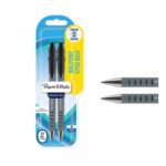 Paper Mate FlexGrip Ultra Retractable Ballpoint Pens Black 2 Count