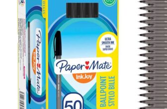 Paper Mate InkJoy 100ST Ballpoint Pens Medium Point (1.0mm) Black 50 Count