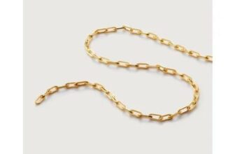 Paperclip Choker Chain Necklace 16