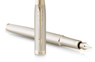 Parker IM Monochrome Fountain Pen Champagne Finish