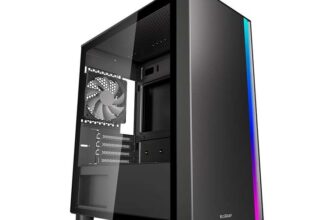 PcCooler Platinum LM300 ARGB – – Micro ATX – windowed Side Panel (Tempered Glass) –