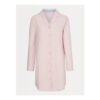 Peach Striped Long Sleeve Sleepshirt