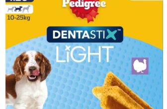 Pedigree Dentastix Light 28 Sticks Dental Chews Medium Dog Treats