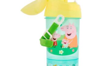Peppa Pig 2 in 1 Sip & Snack Water Bottle & Canteen – Clubcard Price