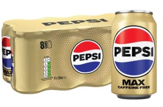Pepsi Max No Caffeine & No Sugar Soft Drinks, 8 x 330ml – W/Voucher – £2.65 / £2.32 S&S