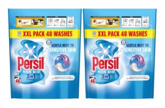 Persil Non Bio 3-in-1 Capsules, 48 Washes, Pack of 2