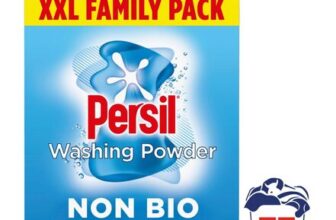Persil Non Bio Washing Powder XXL Family Pack 77 Washes (3.85 Kg)