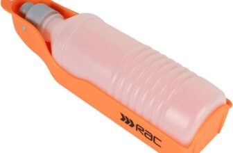 Pet Brands Rac Travel Water Bottle, Orange 500ml