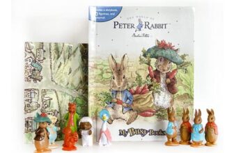 Peter Rabbit: The World of Beatrix Potter My Busy Books – 10 Figurines Playmat