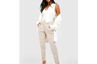 Petite Super Stretch Tapered Tailored Trouser