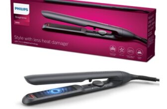 Philips 5000 Series Hair Straightener with Thermoprotective Technology BHS510/00