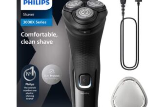 Philips Electric Shaver Series 3000X – Wet & Dry Electric Shaver for Men